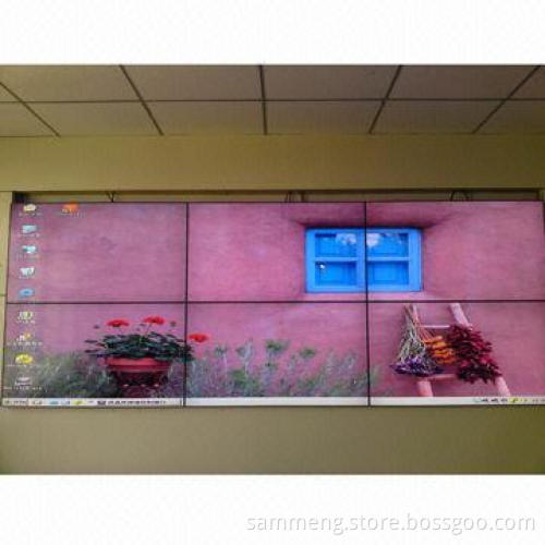 46-inch DID Video Wall with 6.7mm Supper Narrow Bezel and LED Backlight Full HD